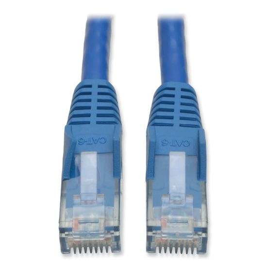 Picture of Tripp Lite CAT6 Snagless Molded Patch Cable, 14 ft, Blue