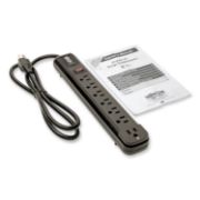 Picture of Tripp Lite Protect It! Surge Suppressor, 7 Outlets, 4 ft Cord, 1080 Joules, Black