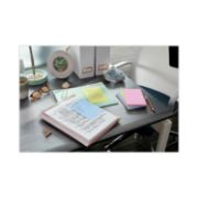 Picture of Post-it® Notes Original Pads in Marseille Colors, Lined, 4 x 6, 100-Sheet, 5/Pack
