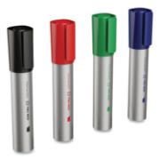 Picture of TRU RED™ XL Permanent Marker, Extra-Broad Chisel Tip, Assorted Colors, 4/Pack