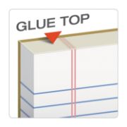Picture of TOPS™ The Legal Pad Glue Top Pads, Legal/Wide, 8 1/2 x 11, White, 50 Sheets, Dozen