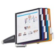 Picture of Durable® SHERPA Desk Reference System, 10 Panels, 10 x 5 5/8 x 13 7/8