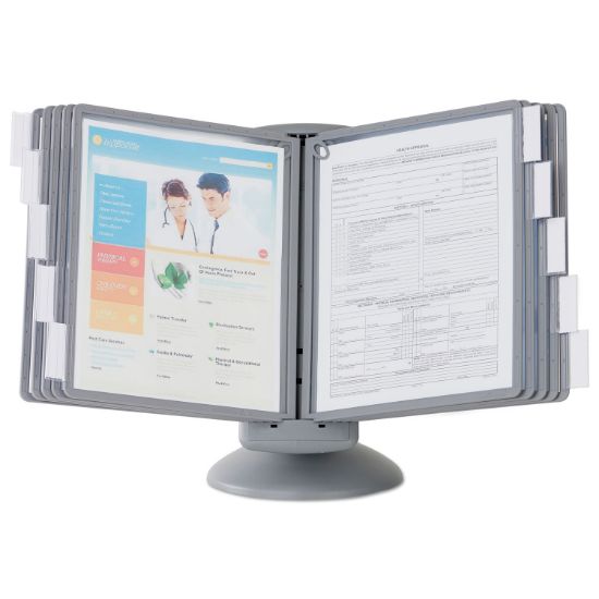 Picture of Durable® SHERPA Motion Desk Reference System, 10 Panels