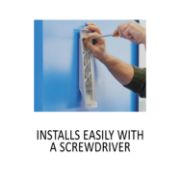 Picture of Durable® Sherpa® Sherpa Wall-Mount Reference System, 10 Panels, 10 x 4 x 13 1/2