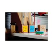 Picture of Post-it® Notes Super Sticky Pads in Marrakesh Colors, 3 x 3, 90-Sheet, 12/Pack