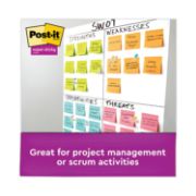Picture of Post-it® Notes Super Sticky Pads in Miami Colors, 3 x 3, 70/Pad, 24 Pads/Pack