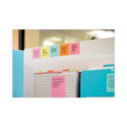 Picture of Post-it® Notes Super Sticky Pads in Miami Colors, 3 x 3, 70/Pad, 24 Pads/Pack