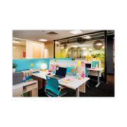 Picture of Post-it® Notes Super Sticky Pads in Miami Colors, 3 x 3, 70/Pad, 24 Pads/Pack