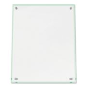 Picture of deflecto® Superior Image Beveled Edge Sign Holder, Acrylic, 8 1/2 X 11 Insert, Clear