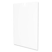 Picture of deflecto® Superior Image Cubicle Sign Holder, 8 1/2 x 11 Insert, Clear