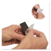 Picture of deflecto® Superior Image Cubicle Sign Holder, 8 1/2 x 2 Insert, Clear