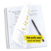 Picture of Five Star® Wirebound 3-Subject Notebook, College Rule, 11 x 8 1/2, 150 Sheets, Assorted