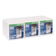 Picture of Tork® Heavy-Duty Cleaning Cloth, 12.6 x 13, White, 50/Pack, 6 Packs/Carton