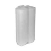 Picture of FOAM HINGED LID CONTAINERS, SINGLE TAB LOCK, 5.13 X 5.13 X 2.5, WHITE, 500/CARTO