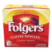Picture of Folgers® Coffee Filter Packs, Classic Roast, 0.16 oz, 19/Pack