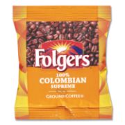 Picture of Folgers® Coffee, 100% Colombian, Ground, 1.75oz Fraction Pack, 42/Carton