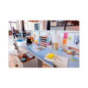 Picture of Post-it® Notes Super Sticky Pads in Rio de Janeiro Colors, 3 x 3, 90-Sheet, 12/Pack