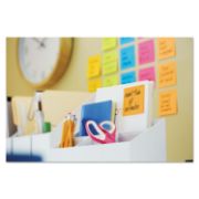 Picture of Post-it® Notes Super Sticky Pads in Rio de Janeiro Colors, 3 x 3, 90-Sheet, 5/Pack