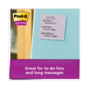 Picture of Post-it® Notes Super Sticky Recycled Notes in Bali Colors, Lined, 4 x 4, 90-Sheet, 6/Pack