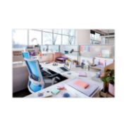 Picture of Post-it® Notes Super Sticky Recycled Notes in Bali Colors, Lined, 4 x 4, 90-Sheet, 6/Pack