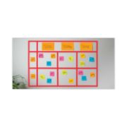 Picture of Post-it® Notes Super Sticky Super Sticky Meeting Notes in Rio de Janeiro Colors, 8 x 6, 45-Sheet, 4/Pack