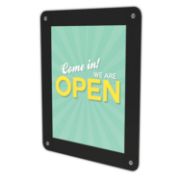 Picture of deflecto® Superior Image Window Display, 8 1/2 x 11 Insert, Clear