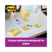 Picture of Post-it® Pop-up Notes Original Pop-up Notes Value Pack, 3 x 3, Canary Yellow/Cape Town, 100-Sheet