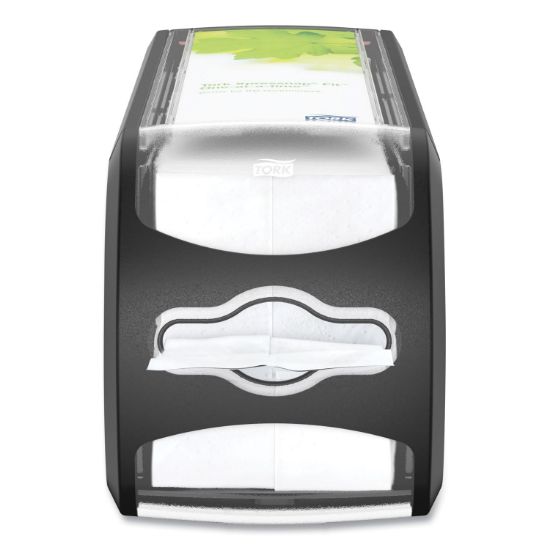Picture of Tork® Xpressnap Fit® Napkin Dispenser, Countertop, 4.8 x 12.8 x 5.6, Black