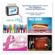 Picture of Tork® Xpressnap Interfold Dispenser Napkins, 2-Ply, 6.5" x 8.5", White, 6000/Carton