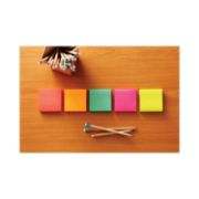 Picture of Post-it® Pop-up Notes Original Pop-up Refill, 3 x 3, Assorted Cape Town Colors, 100-Sheet, 6/Pack