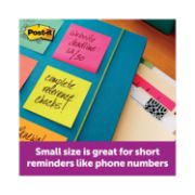 Picture of Post-it® Pop-up Notes Original Pop-up Refill, 3 x 3, Assorted Cape Town Colors, 100-Sheet, 6/Pack