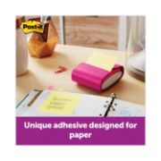 Picture of Post-it® Pop-up Notes Super Sticky Pop-up 3 x 3 Note Refill, Canary Yellow, 90-Sheet, 12/Pack