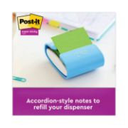 Picture of Post-it® Pop-up Notes Super Sticky Pop-up 3 x 3 Note Refill, Marrakesh, 90-Sheet, 10/Pack
