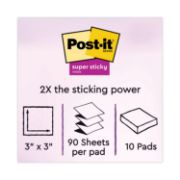 Picture of Post-it® Pop-up Notes Super Sticky Pop-up 3 x 3 Note Refill, Marrakesh, 90-Sheet, 10/Pack