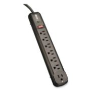 Picture of Tripp Lite Protect It! Surge Suppressor, 7 Outlets, 4 ft Cord, 1080 Joules, Black