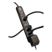 Picture of Tripp Lite Protect It! Surge Suppressor, 7 Outlets, 4 ft Cord, 1080 Joules, Black