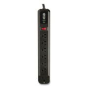 Picture of Tripp Lite Protect It! Surge Suppressor, 7 Outlets, 4 ft Cord, 1080 Joules, Black