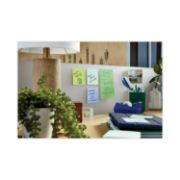 Picture of Post-it® Pop-up Notes Super Sticky Pop-up Recycled Notes in Bora Bora Colors, 3 x 3, 90-Sheet, 6/Pack