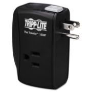 Picture of Tripp Lite Protect It! Two-Outlet Portable Surge Suppressor, 1050 Joules, Black