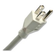 Picture of Tripp Lite STRIKER Surge Suppressor, 7 Outlets, 6 ft Cord, 1080 Joules, Light Gray