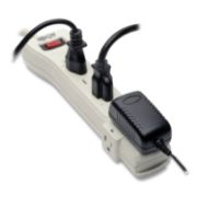 Picture of Tripp Lite SUPER7 Surge Suppressor, 7 Outlets, 7 ft Cord, 2160 Joules, Light Gray