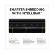 Picture of Fellowes® Powershred LX210 Micro Cut Shredder, 16 Manual Sheet Capacity, Black