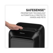 Picture of Fellowes® Powershred LX210 Micro Cut Shredder, 16 Manual Sheet Capacity, Black