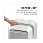Picture of Fellowes® Powershred LX210 Micro Cut Shredder, 16 Manual Sheet Capacity, White