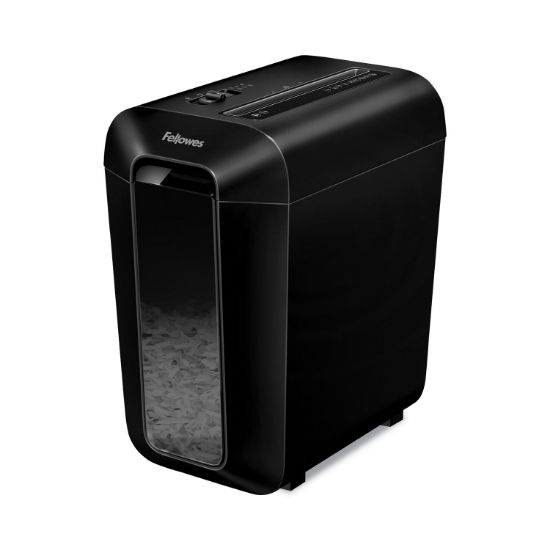 Picture of Fellowes® Powershred® LX65 Cross-Cut Shredder, 10 Manual Sheet Capacity