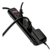 Picture of Tripp Lite TLP712B Surge Suppressor, 7 Outlets, 12 ft Cord, 1080 Joules, Black