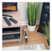 Picture of Tripp Lite TLP725 Surge Suppressor, 7 Outlets, 25 ft Cord, 1080 Joules, Light Gray