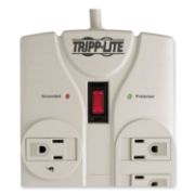 Picture of Tripp Lite TLP825 Surge Suppressor, 8 Outlets, 25 ft Cord, 1440 Joules, Light Gray