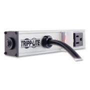 Picture of Tripp Lite Vertical Power Strip, 8 Outlets, 1 1/2 x 24 x 1/2, 15 ft Cord, Silver