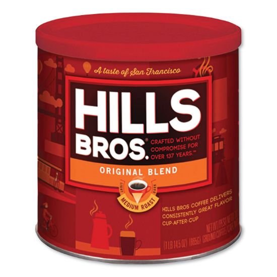 Picture of Hills Bros.® Original Blend Coffee, 30.5 oz Can